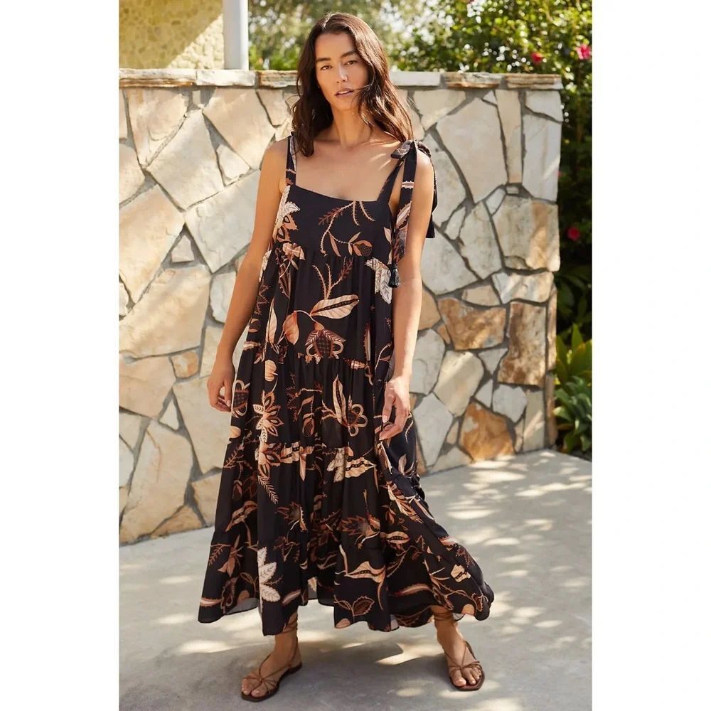 Anthropologie Tanya Cover-Up Midi Dress